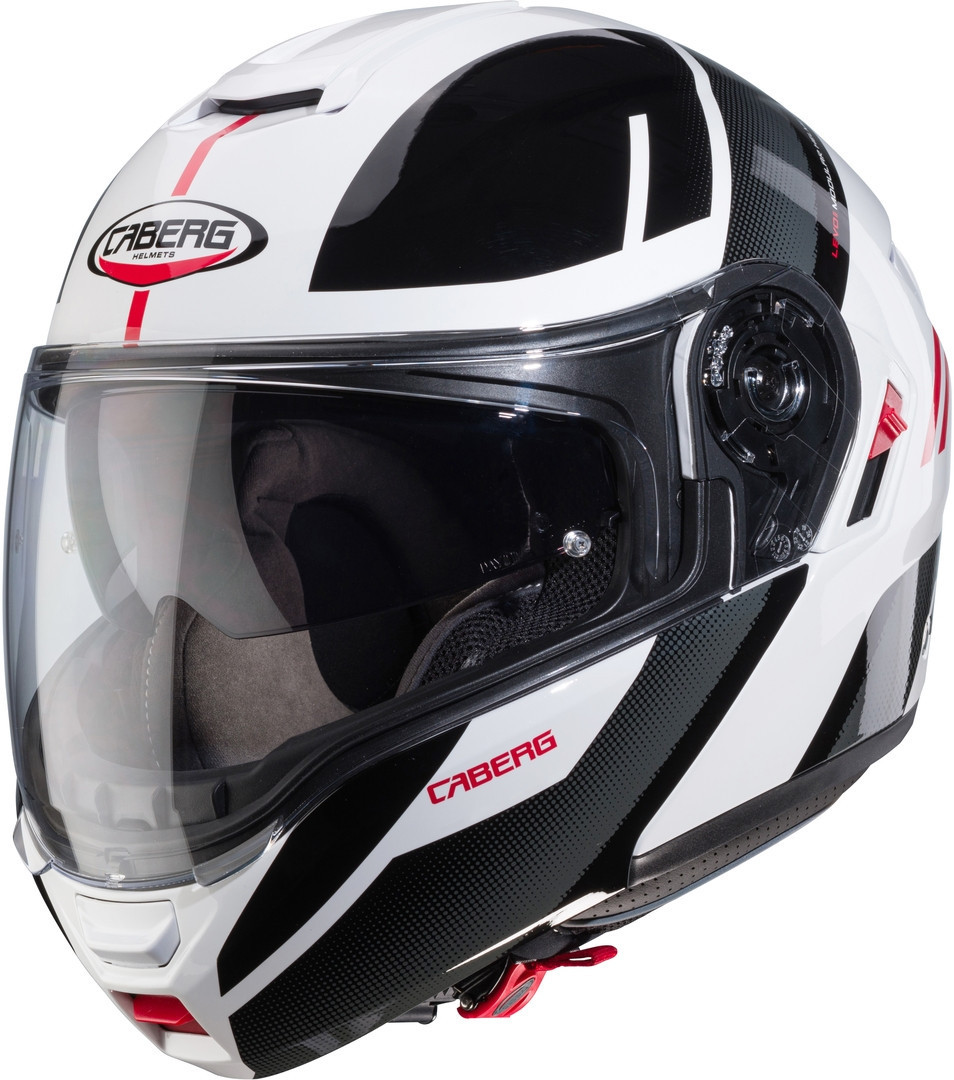 Caberg Levo X Manta Helm wit/grijs/rood M (57/58) Figuur 1