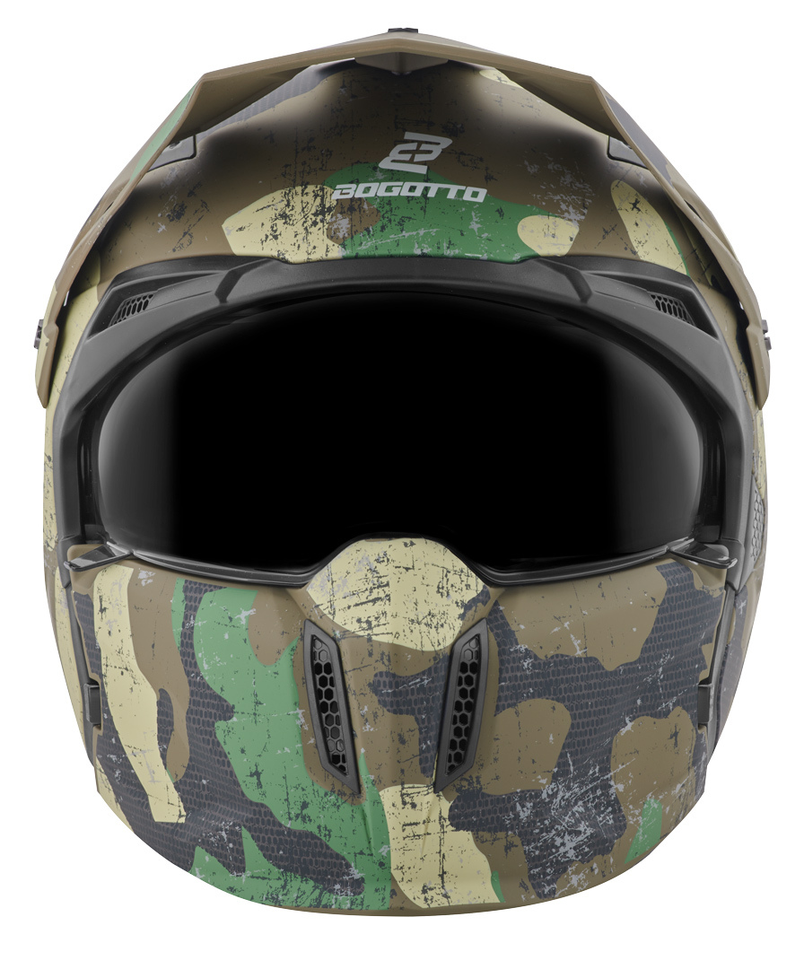 Bogotto Radic Camo Cască Verde mat M Figura 9