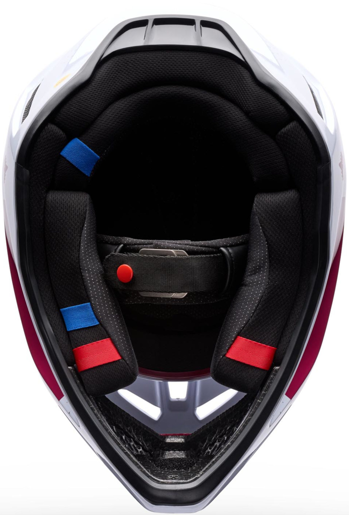 FOX V3 Tine Casco da motocross bianco/rosa/nero 2XL Figura 6