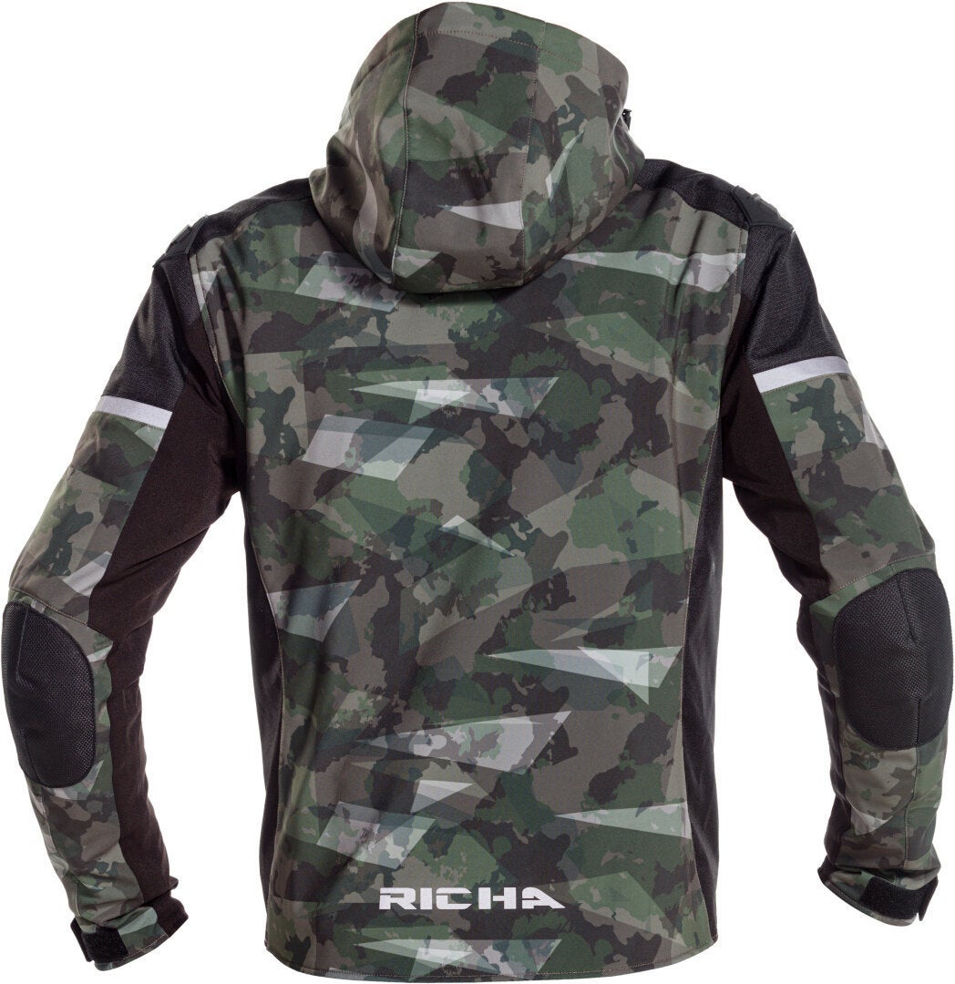 Richa Stealth veste textile de moto imperméable Vert/camouflage 5XL Figure 2