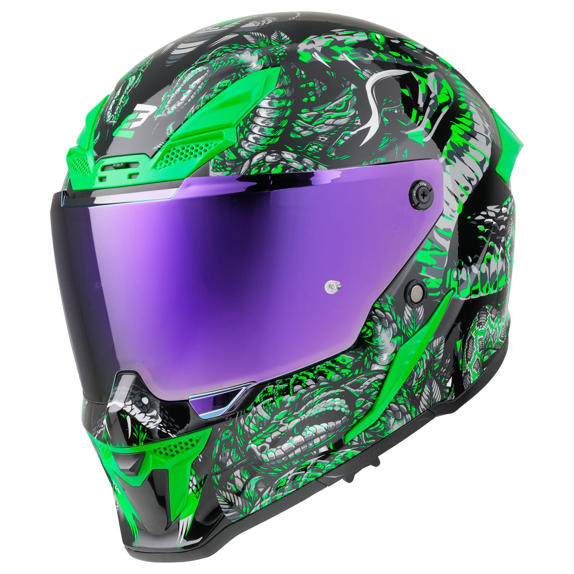 Side view of Bogotto Blade Mythology Helmet