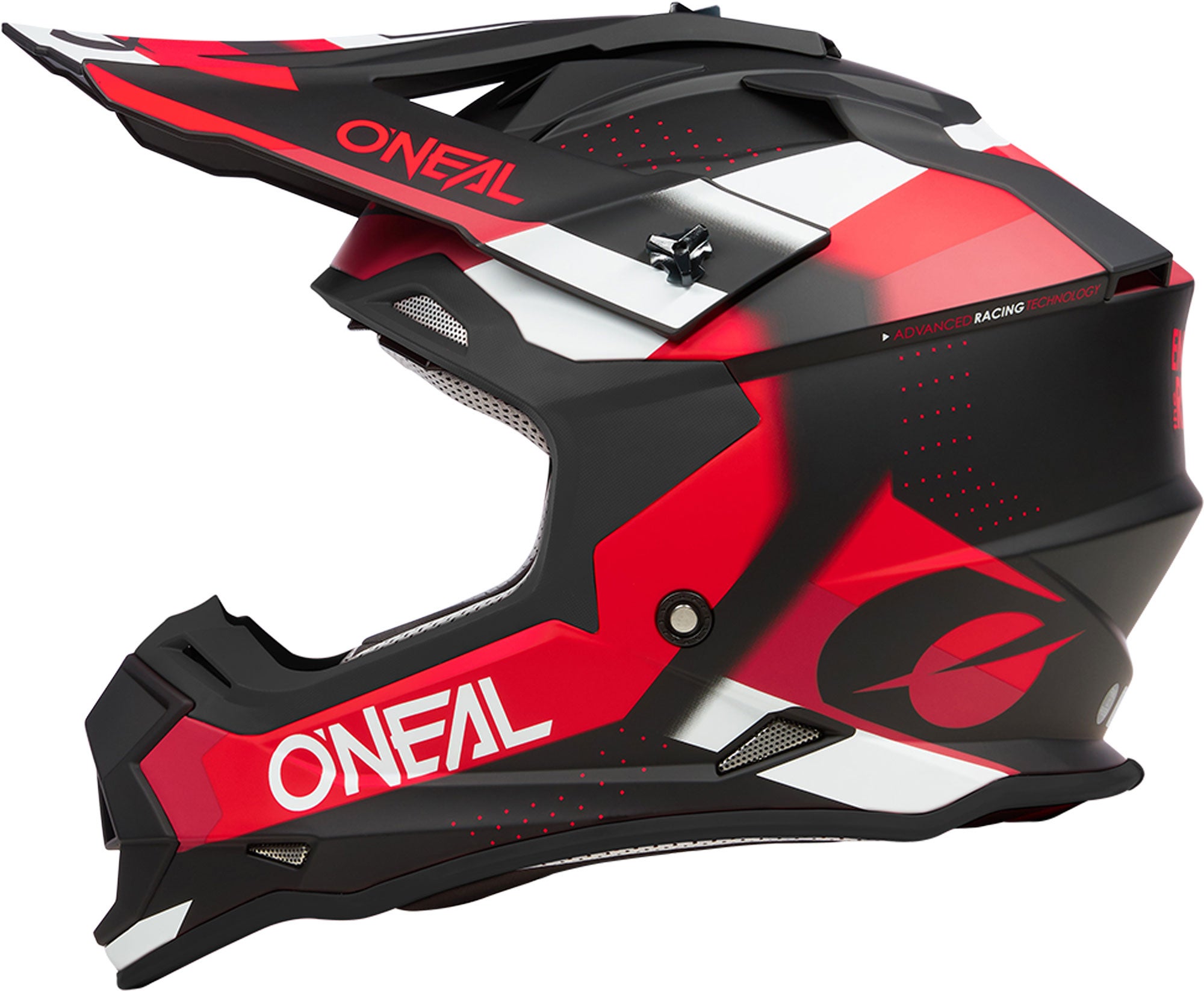Oneal 2Series Spyde V23 Casco Motocross nero/rosso/bianco L (59/60) Figura 4