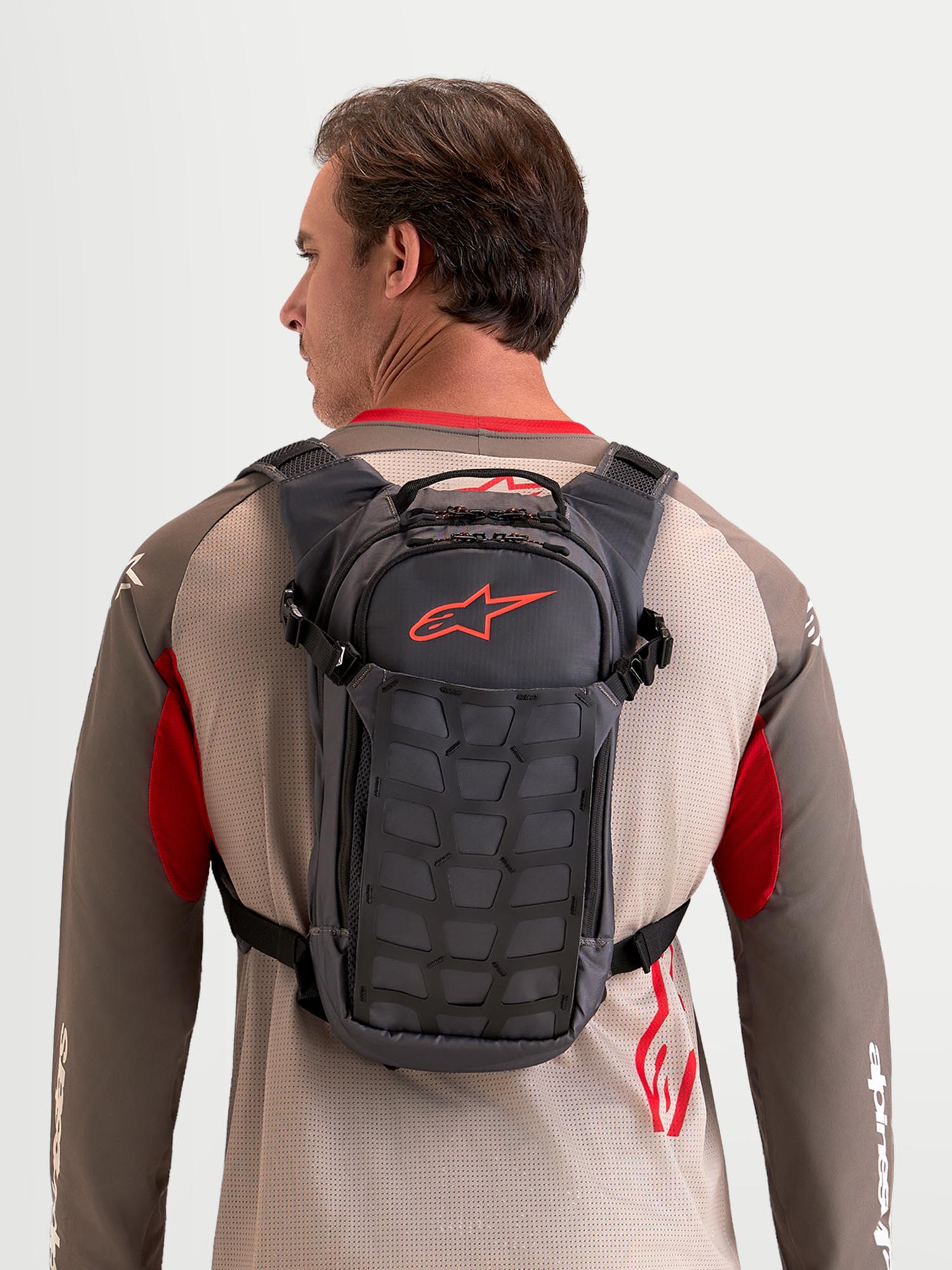 Alpinestars AT-9 Motorradrucksack dunkelgrau Abbildung 5