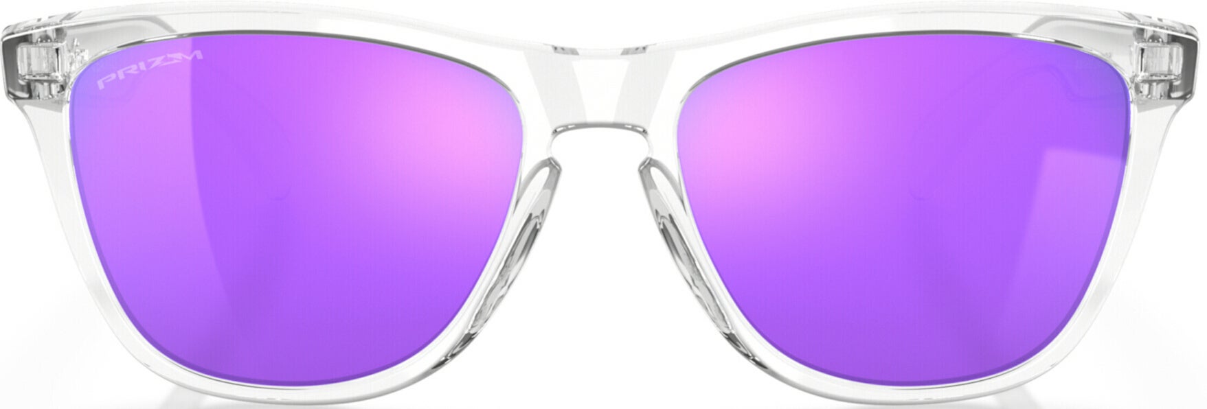 Oakley Frogskins Clear Prizm Óculos escuros roxo espelhado Figura 2