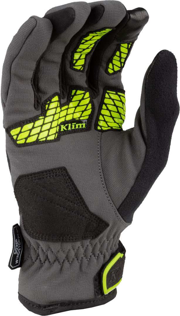 Klim Inversion Motorradhandschuhe grau/gelb M Abbildung 2
