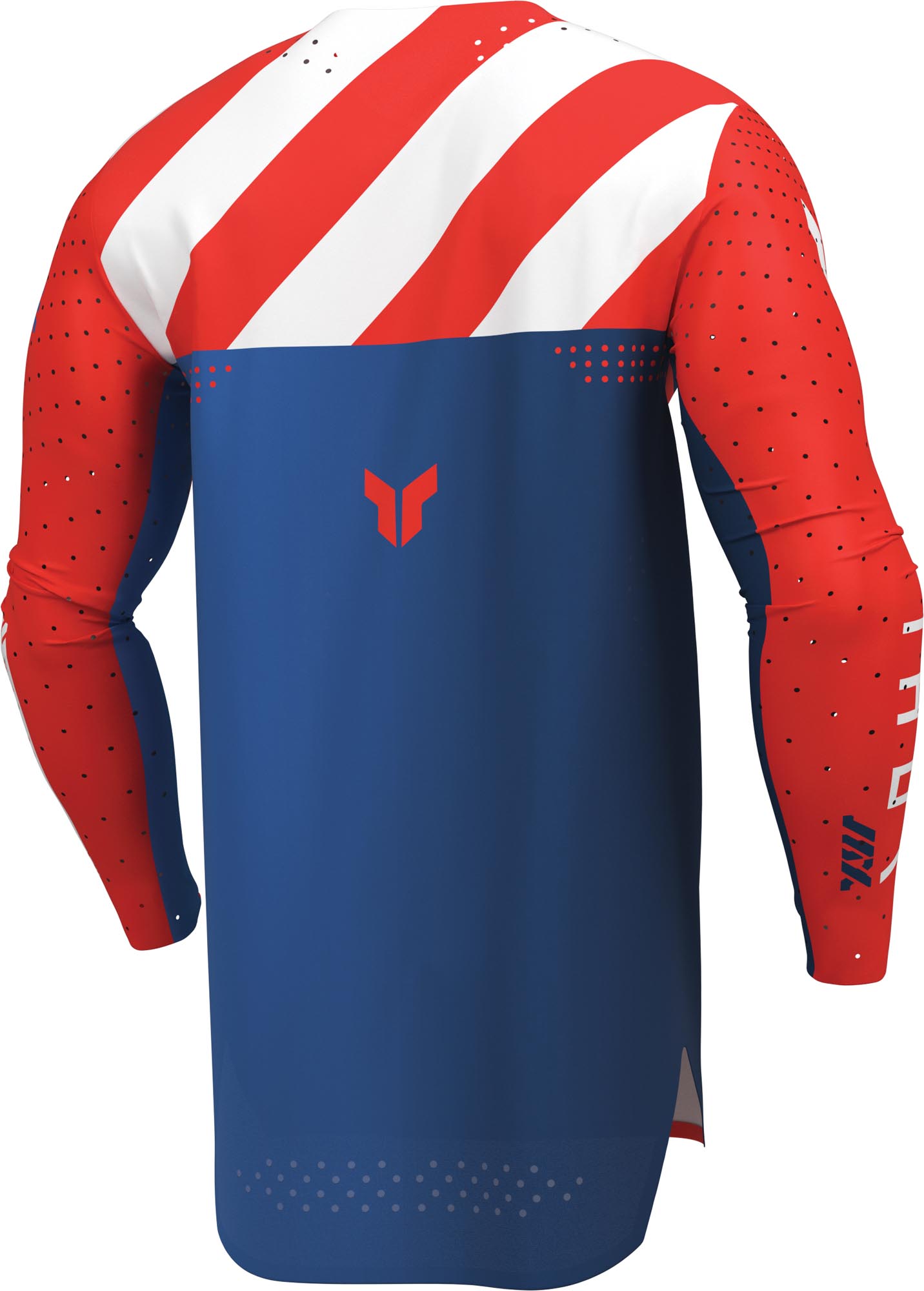 Thor Sportmode Synth Motocross Jersey blue/red/white XL Figure 4
