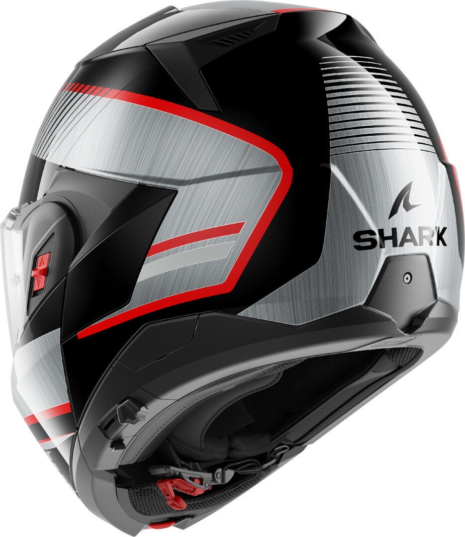 Shark Oxo Sikter Casco nero/argento/rosso XL (61/62) Figura 5