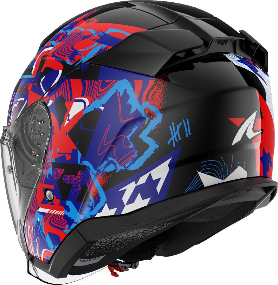Shark Skwal Jet Pranz Casco Jet nero/bianco/blu/rosso XXL (63/64) Figura 3