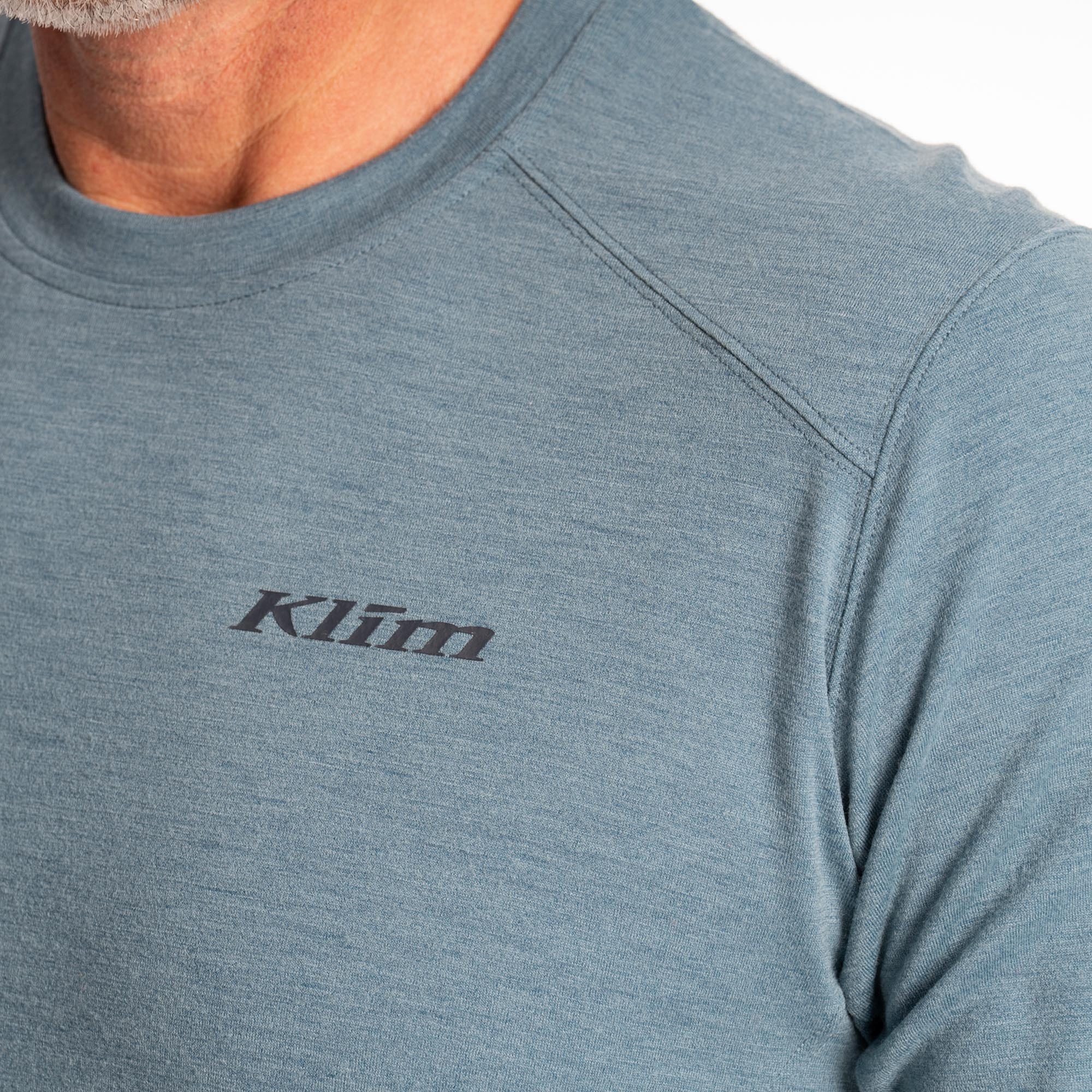 Klim Mesa Falls Wool Camicia a maniche lunghe blu 2XL Figura 5