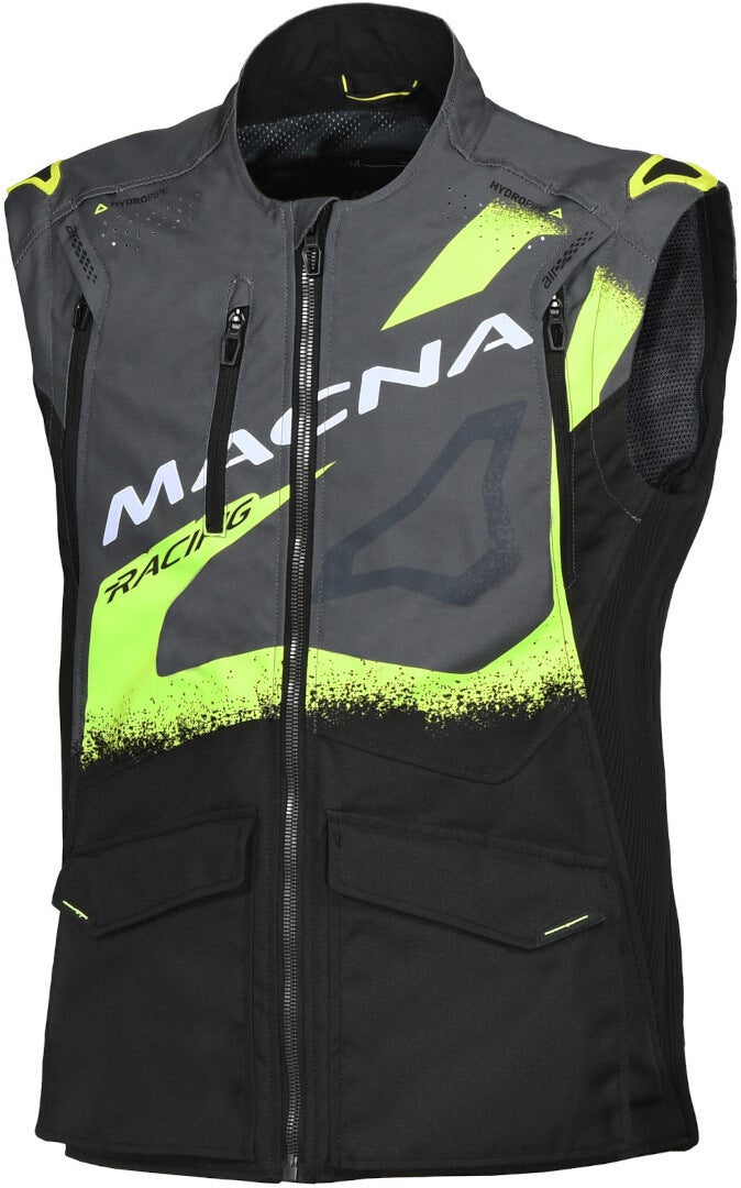 Macna Landmark Motocross jakke sort/grå/gul XL Figur 3