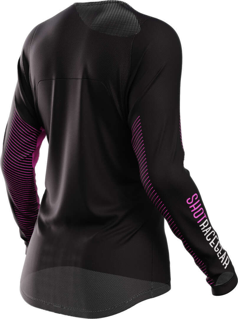Shot Contact Venus Kvinde Motocross Jersey sort/pink S Figur 2
