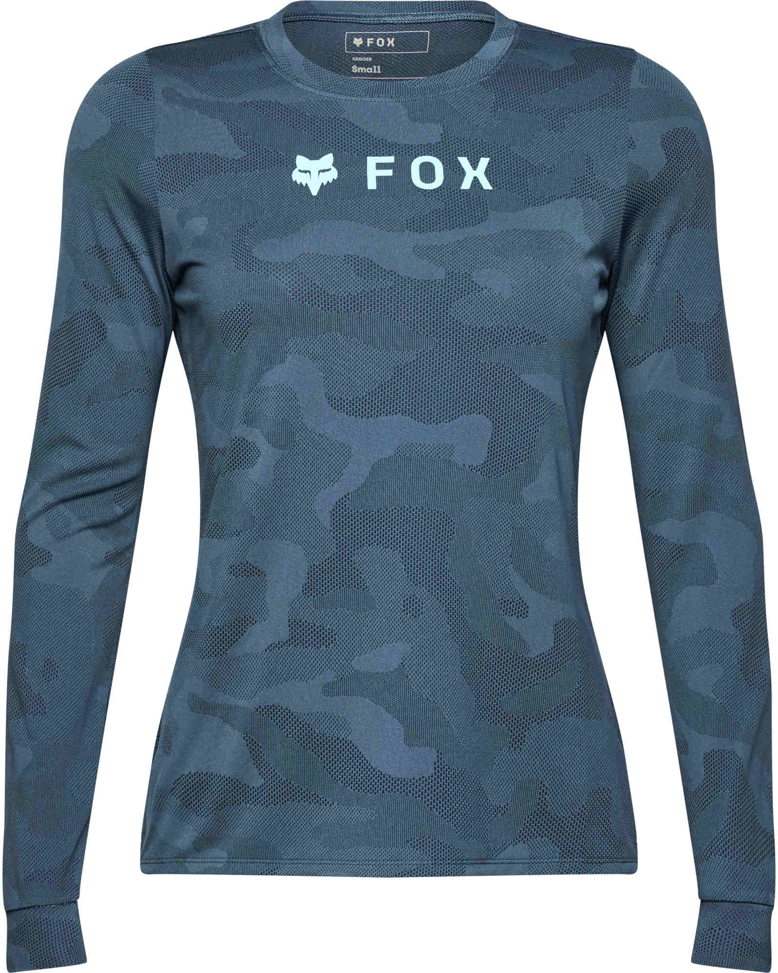 FOX Ranger Tru Dri LS Dames Fiets Jersey Donkerblauw M Figuur 1