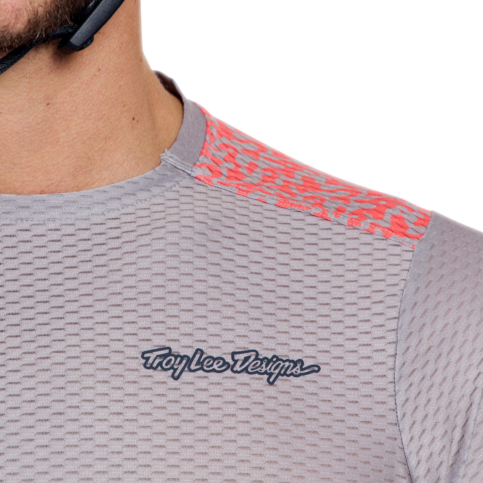 Troy Lee Designs Skyline Pro Air Ridgeline Bicycle Jersey light grey L Figure 4