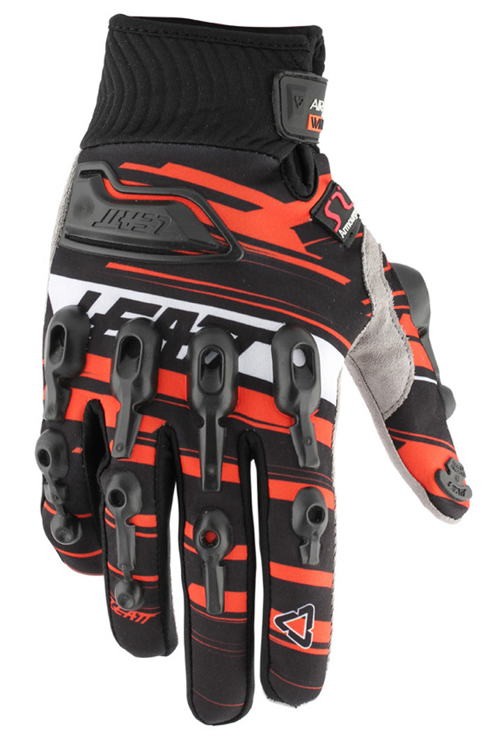 Leatt AirFlex Wind Handschuhe schwarz/orange M Abbildung 1