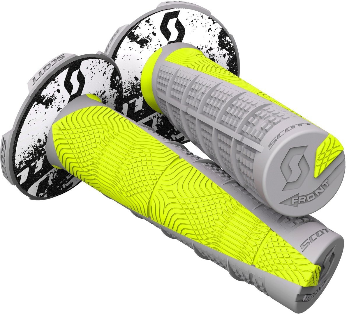 Scott Duece Plus Donut Aderența Motocross galben Figura 1