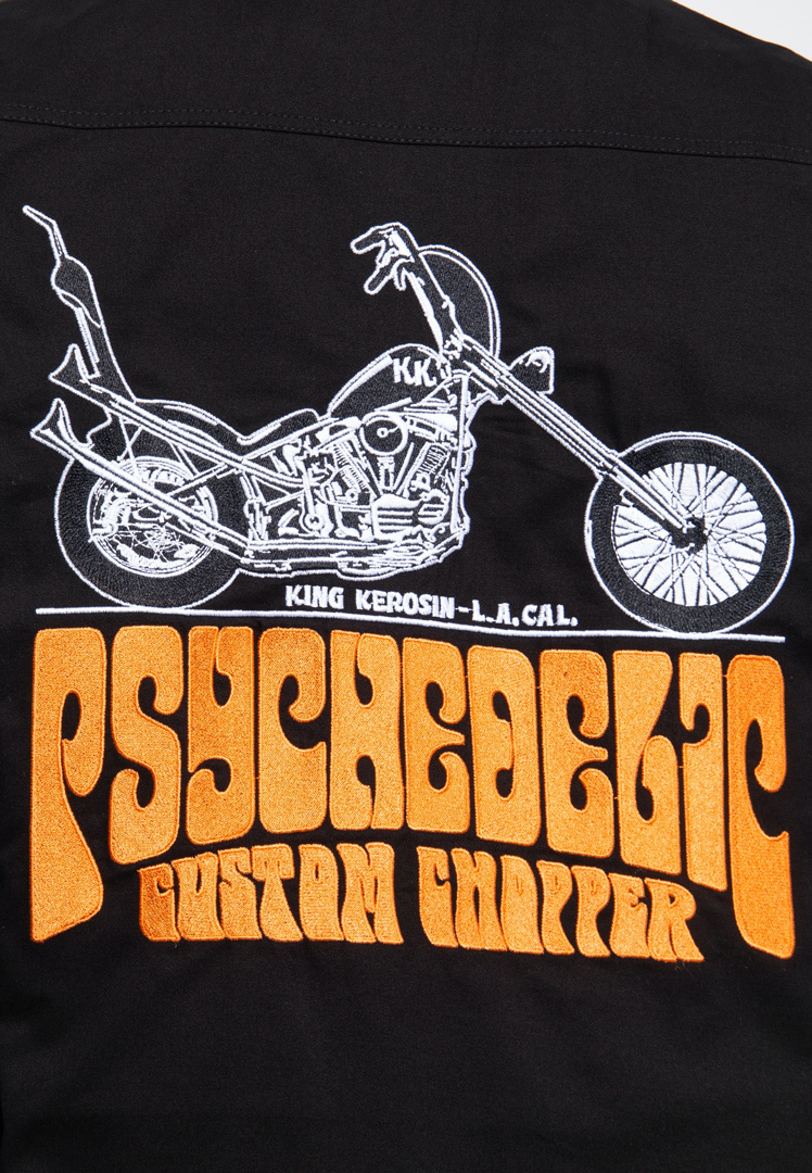 King Kerosin Psycedellic Chopper Workwear Tricou 3XL Figura 7
