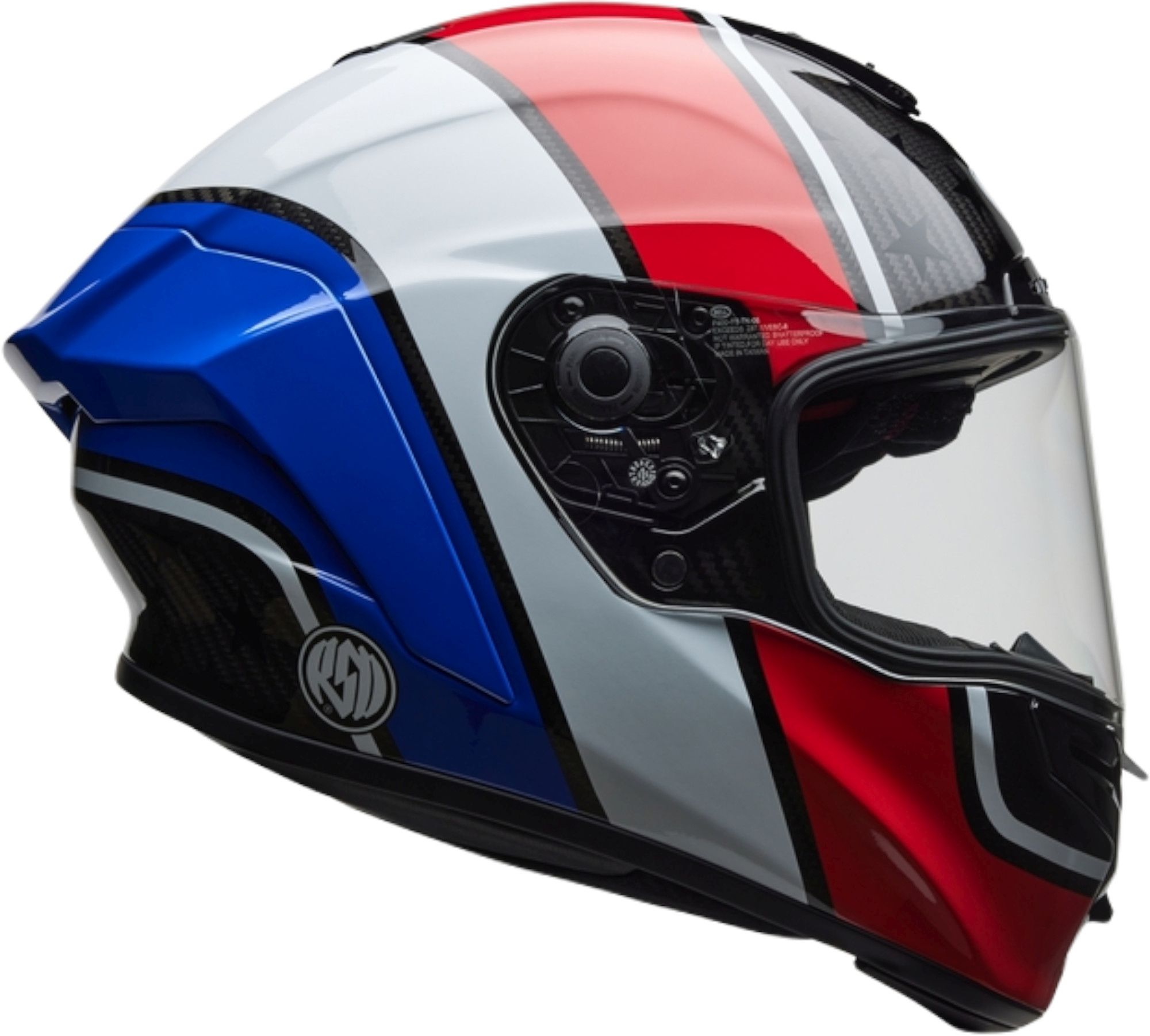 Bell Race Star DLX RSD Old Glory Carbon Casco M Figura 2