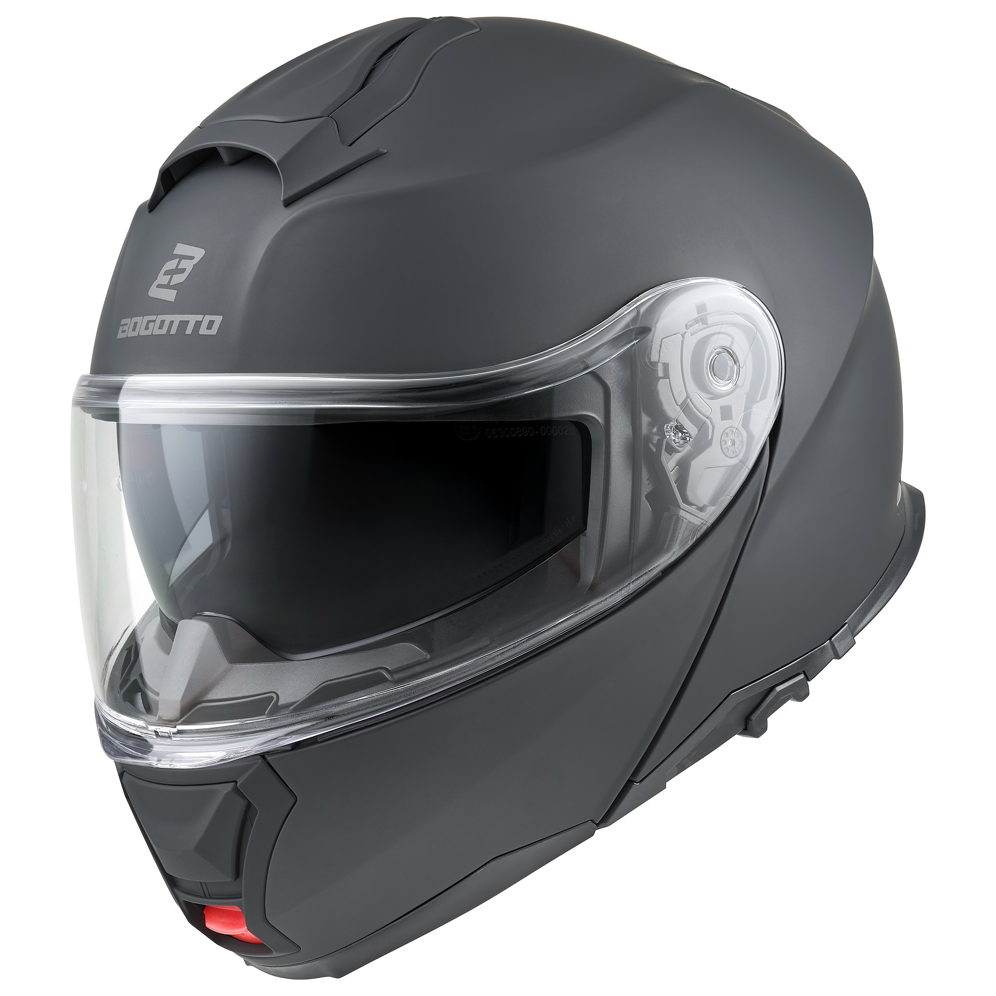 Bogotto H272 Sklápěcí helma Black Matt S (55/56) Obrázek 2