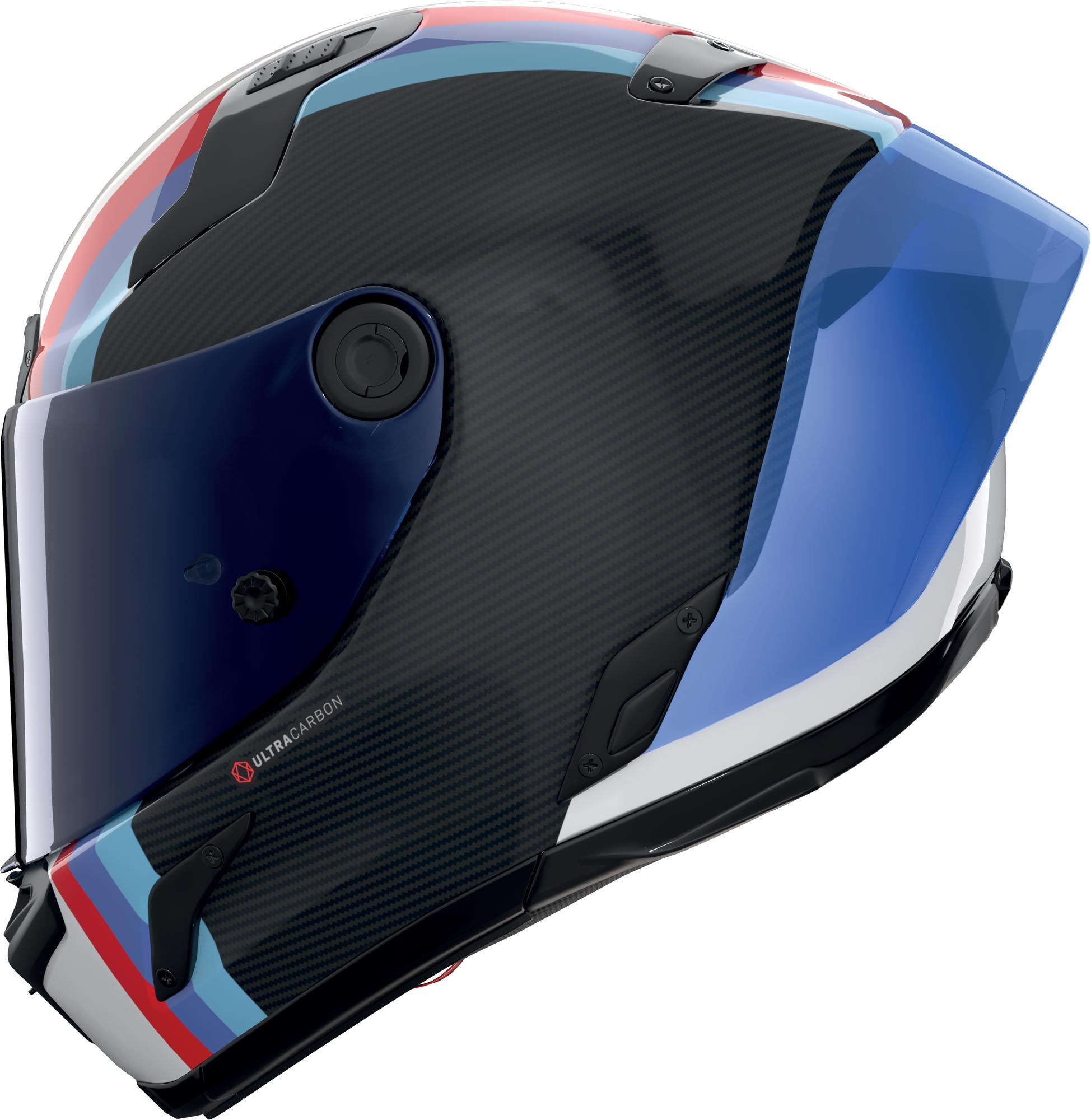Nolan X-804 RS Ultra Carbon Gemini Helma černá/modrá/bílá XXS (54) Obrázek 5