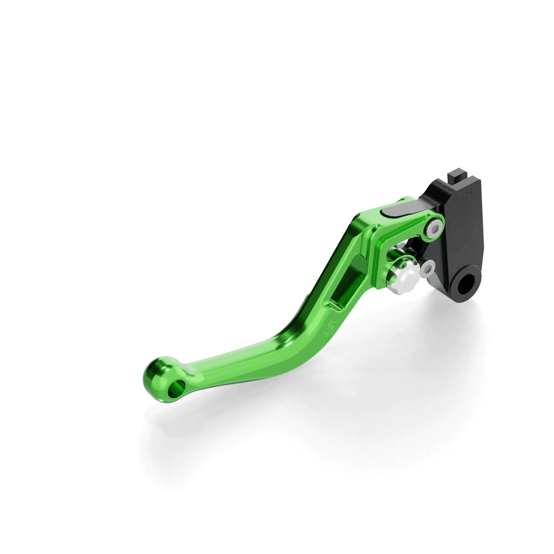 LSL Kupplungshebel BOW L19, kurz green Silver Figure 3