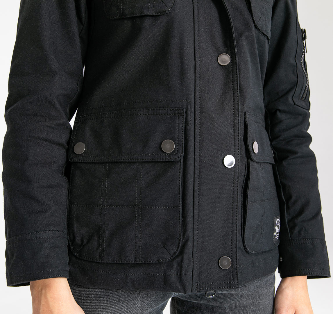 John Doe Explorer XTM Damen Motorrad Textiljacke schwarz M Abbildung 5