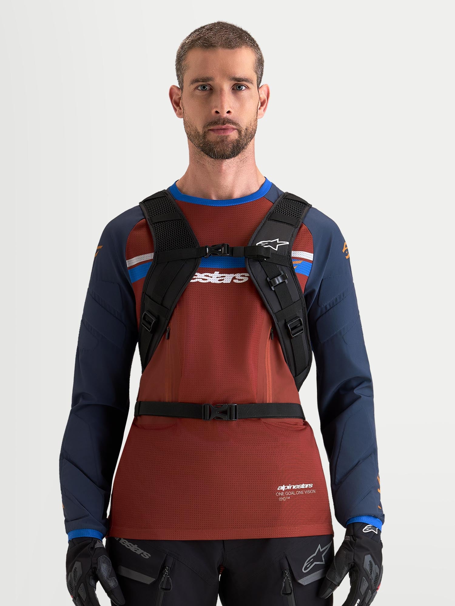 Alpinestars AT-9 Motorradrucksack schwarz/dunkelgrau Abbildung 2