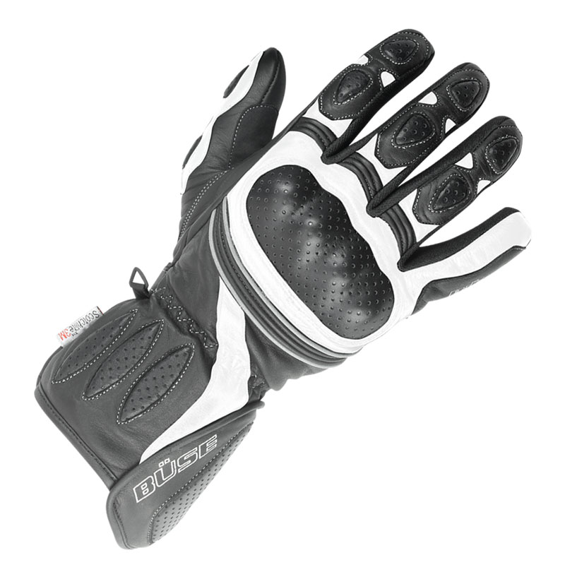 Büse Pitlane Handsker Sort/hvid 12 (3XL) Figur 1