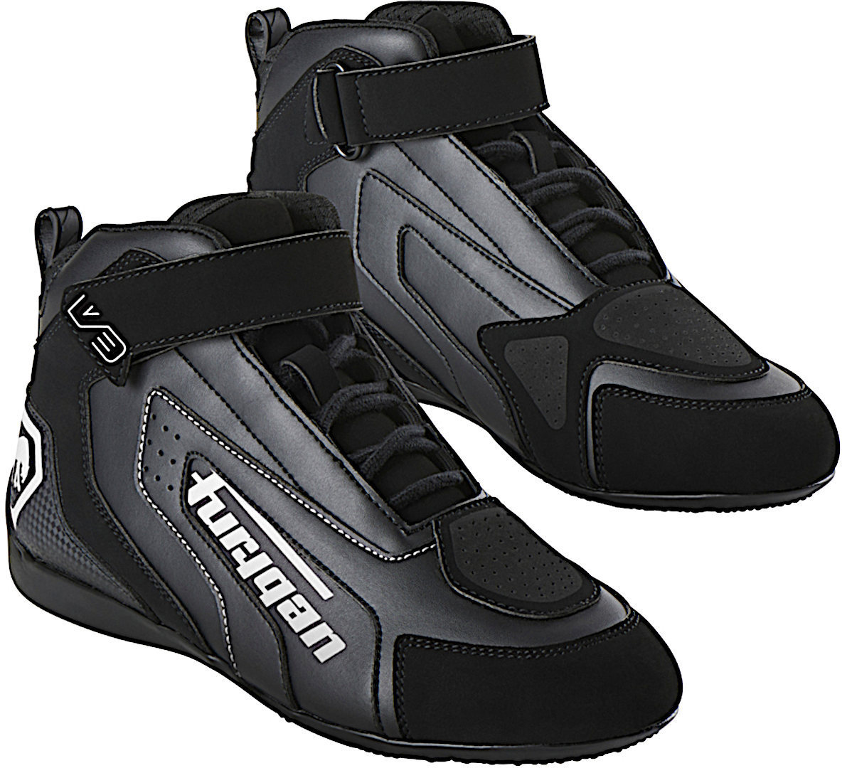 Furygan V3 Pantofi de motocicletă alb/negru 39 Figura 4