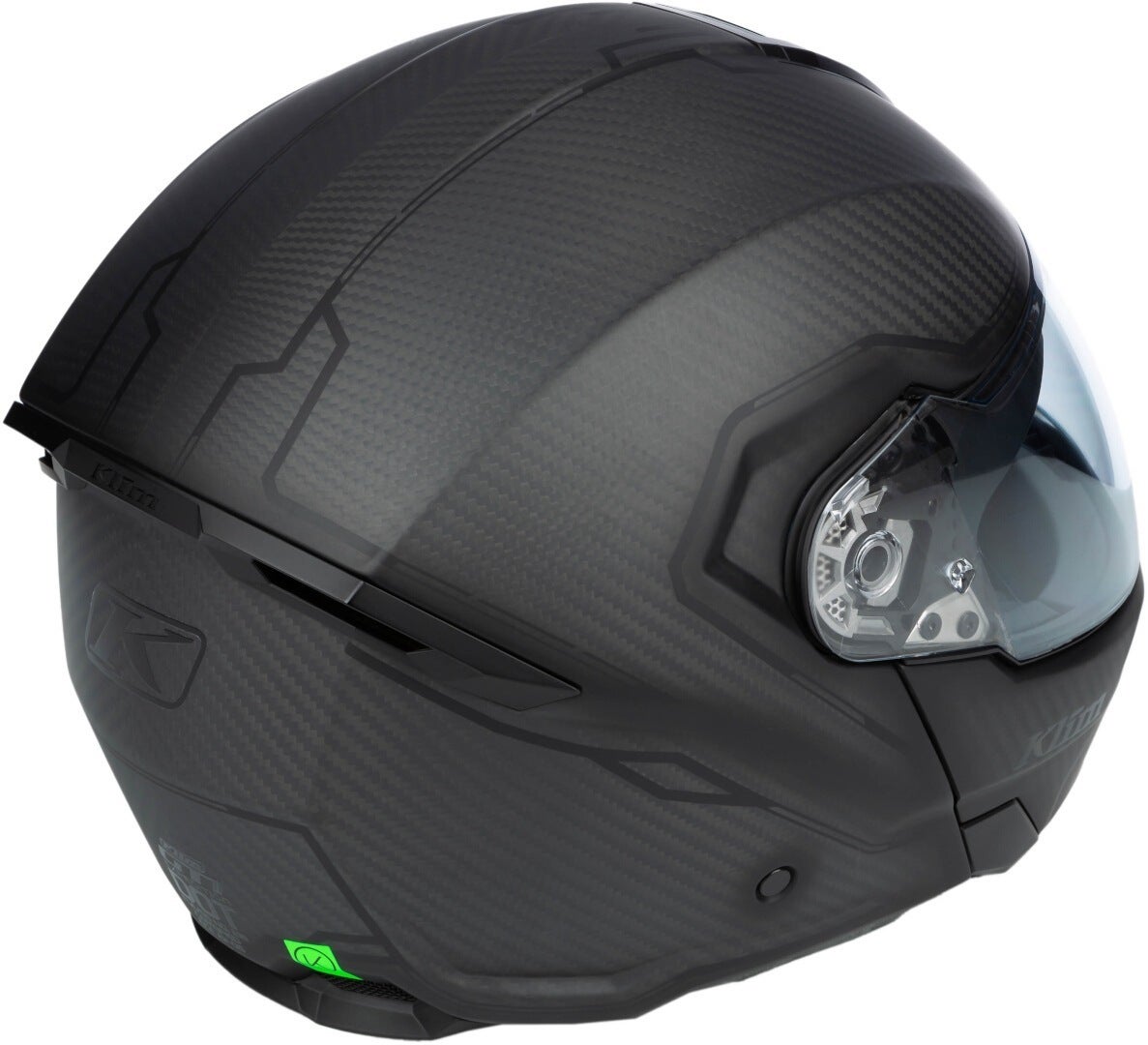 Klim GT1 Expedition Casque en carbone Noir mat XXL (63/64) Figure 9