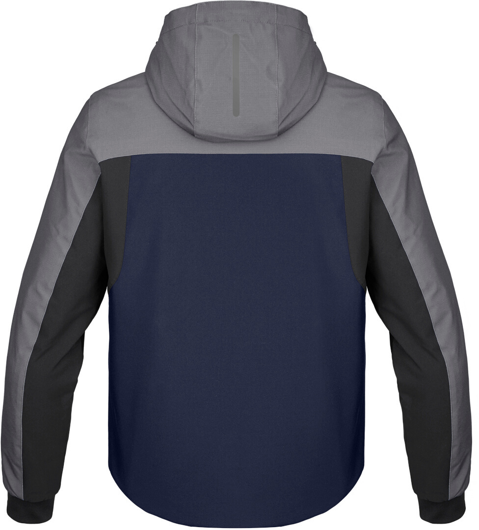 Spidi H2Out II vattentät motorcykel hoodie Blå/grå S Figur 2