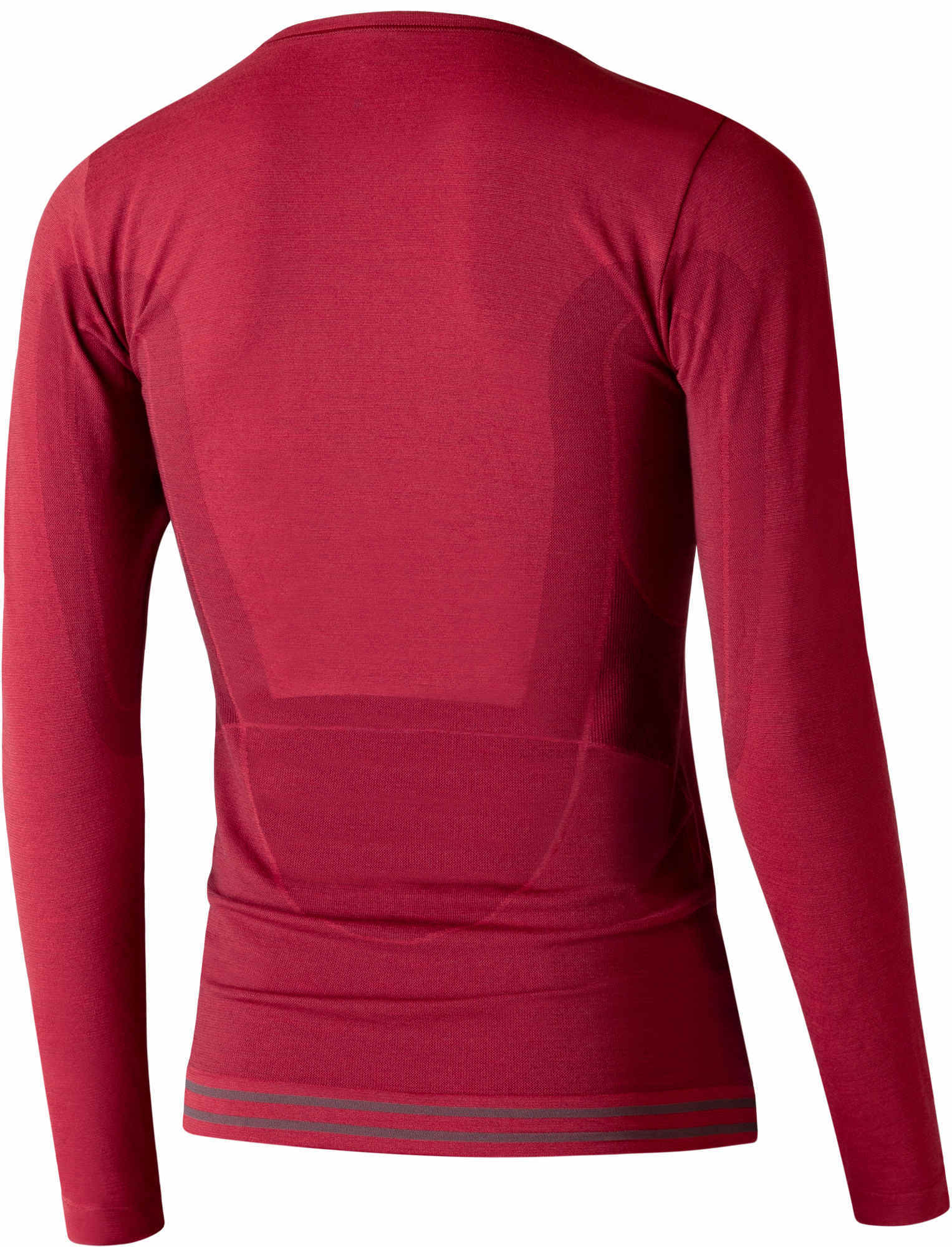Lenz 6.0 Merino Round Neck 레이디 롱슬리브 짙은 붉은색 M 그림 2