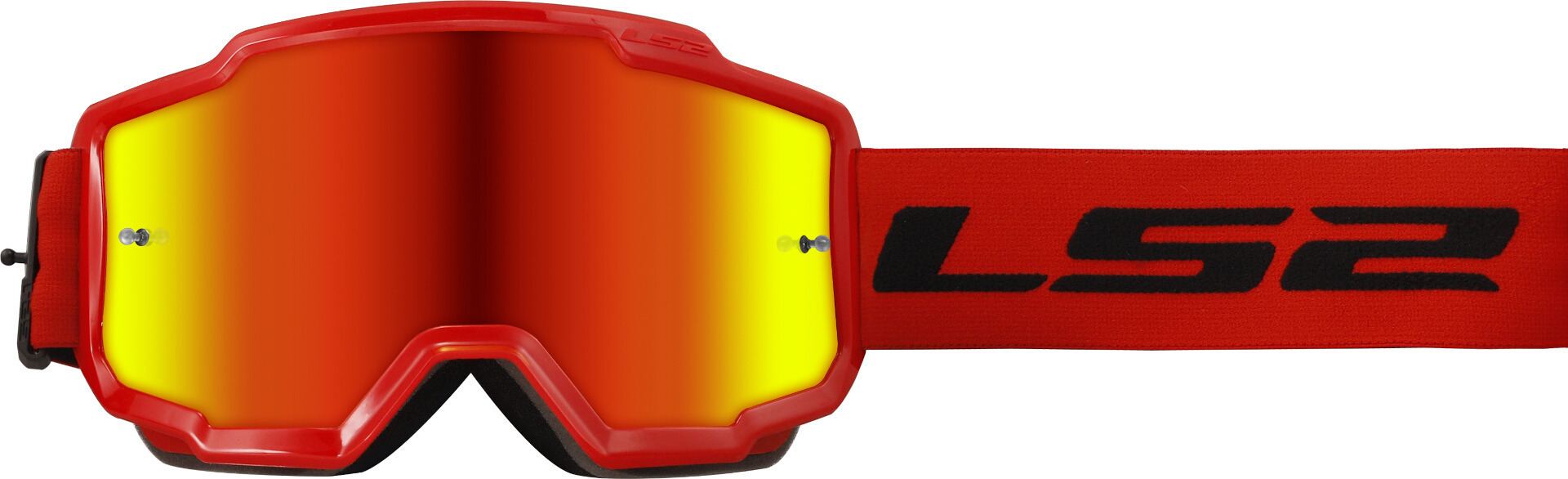 LS2 Charger Ochelari de motocross roșu Figura 1