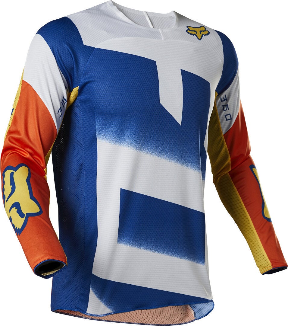 FOX 360 Rkane Motocross Jersey orange/blau M Abbildung 3