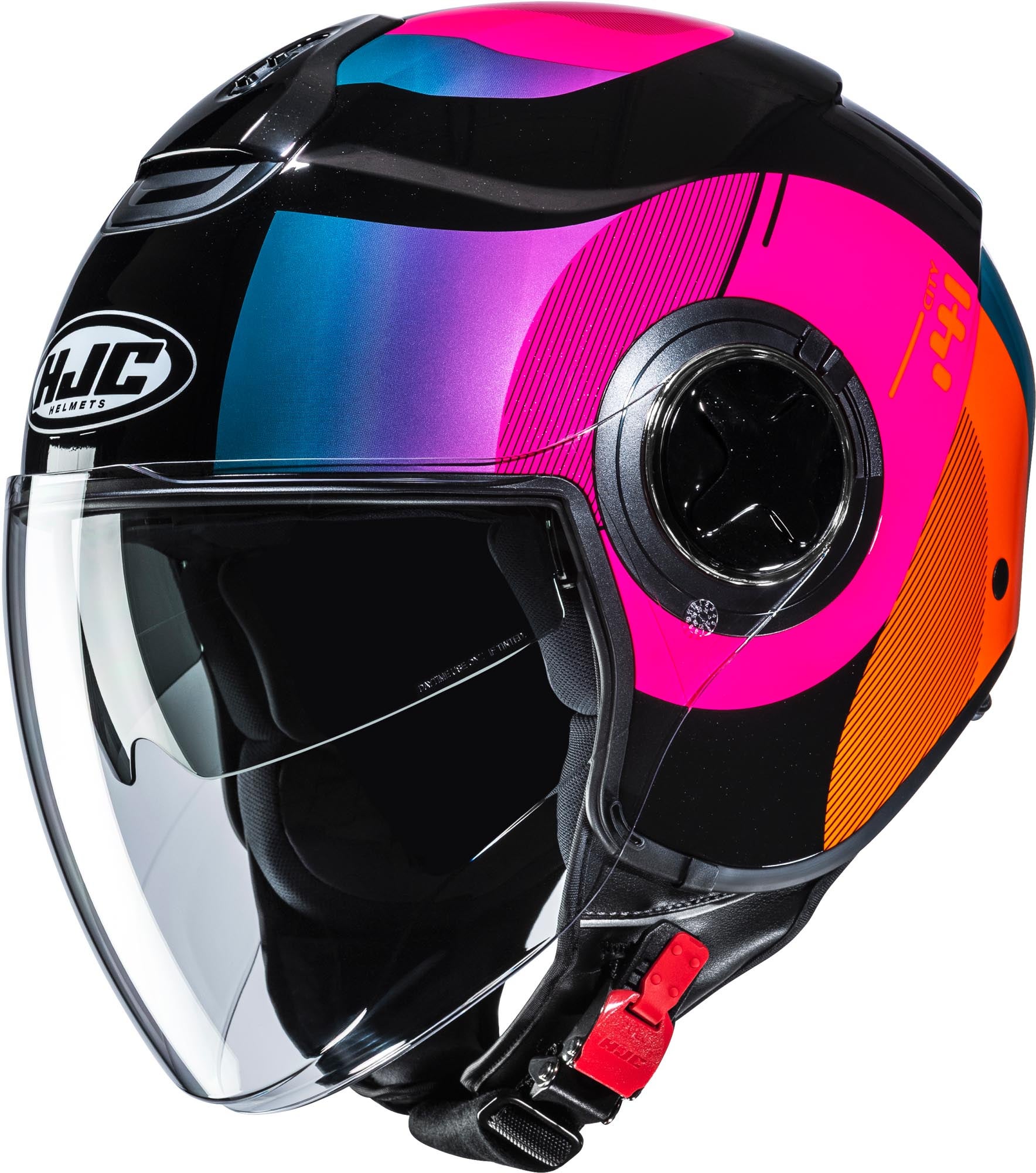 HJC i41 Solix Jet Helmet black/multicoloured XL (60/61) Figure 1