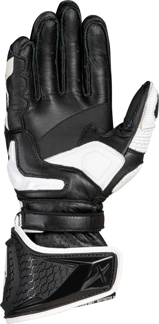 Ixon RS Alpha Gants de moto Noir/Blanc M Figure 2