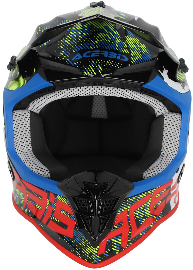 Acerbis Linear Graphic Motocross Helm schwarz/weiß/rot S (55/56) Abbildung 6