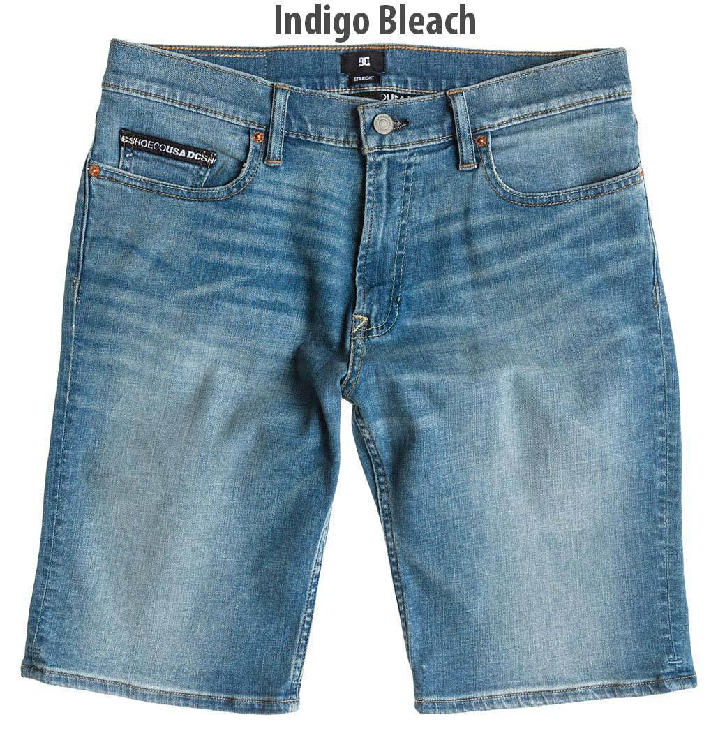 DC Worker Straight Denim Short Pierre grise 34 Figure 7