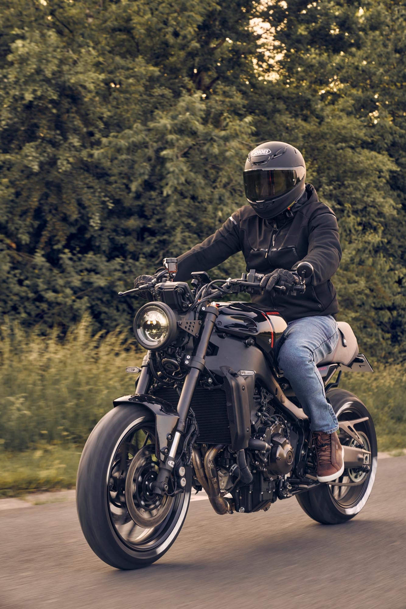 Richa Stradale Cappuccio da motocicletta rosso/nero 4XL Figura 3