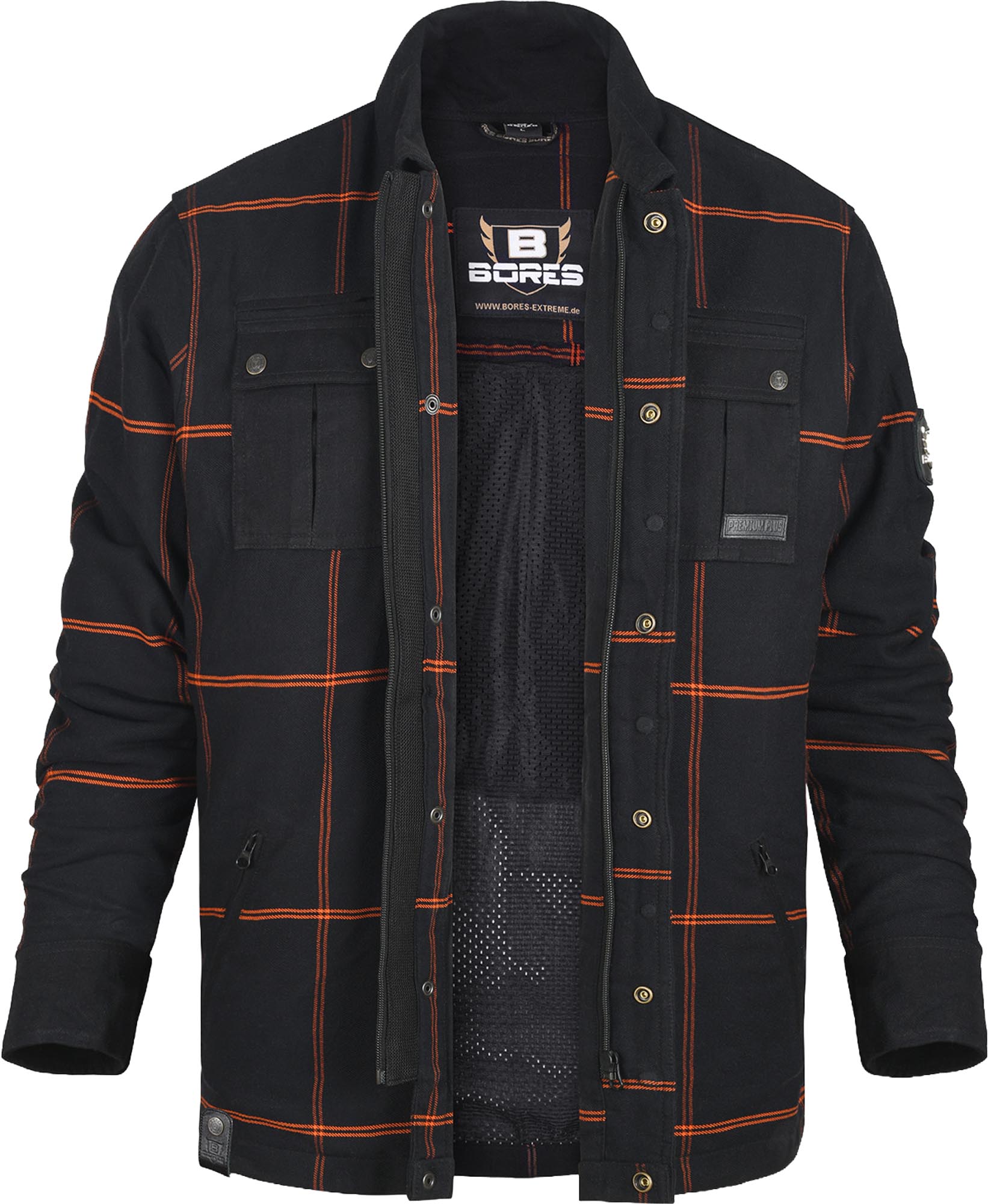 Bores Lumberjack Premium Plus Bortexx Motorradhemd AAA Hauptartikel Abbildung 1