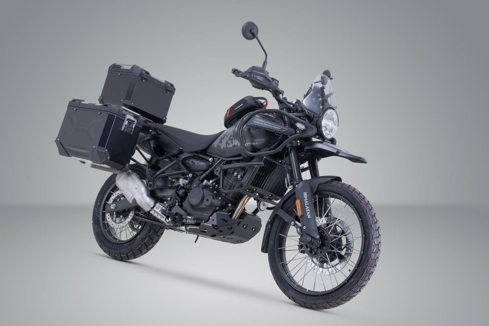 Setul de aventură SW-Motech TRAX ADV - Negru. Royal Enfield Himalayan 450 Rally (25-). Figura 2