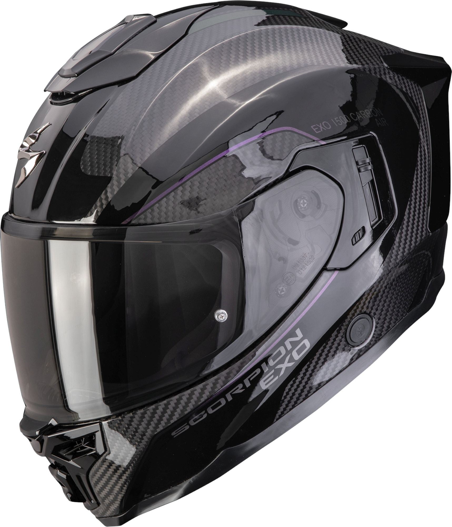 Scorpion Exo-1500 Carbon Air Mundi Hjälm för hela ansiktet svart XXL (63/64) Figur 1
