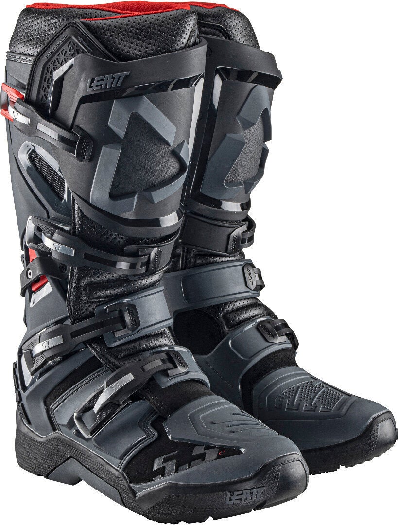 Leatt Moto 5.5 Flexlock Enduro Motokrosové boty Černá/šedá 43 Obrázek 4