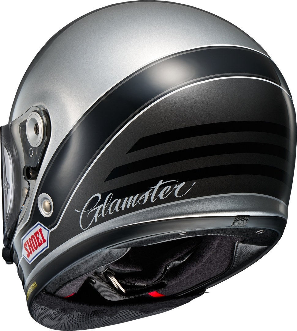 Shoei Glamster 06 Abiding Hjelm grå/sort S (55/56) Figur 3