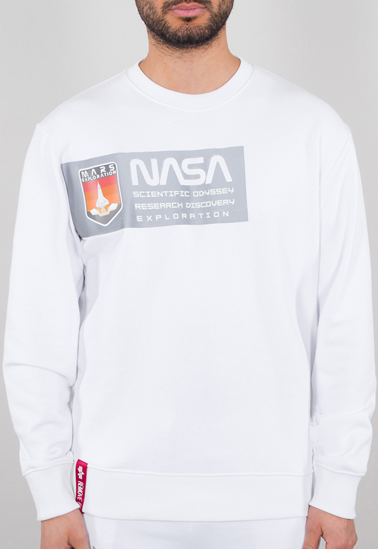 Alpha Industries Mars Reflective トレーナー 白い XL 図1