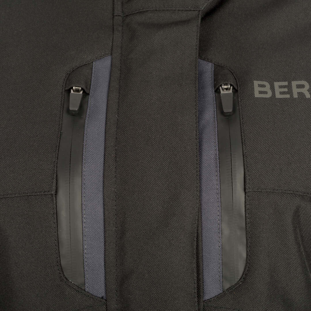 Bering Siberia imperméable dames moto textile veste noir/gris 46 Figure 5