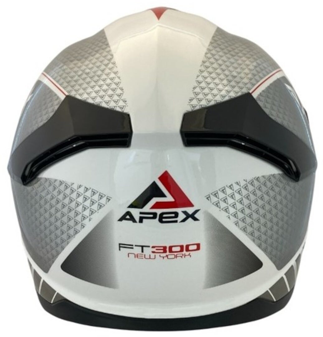 APEX FT300 New York Helmet grey/red XL (61/62) Figure 2