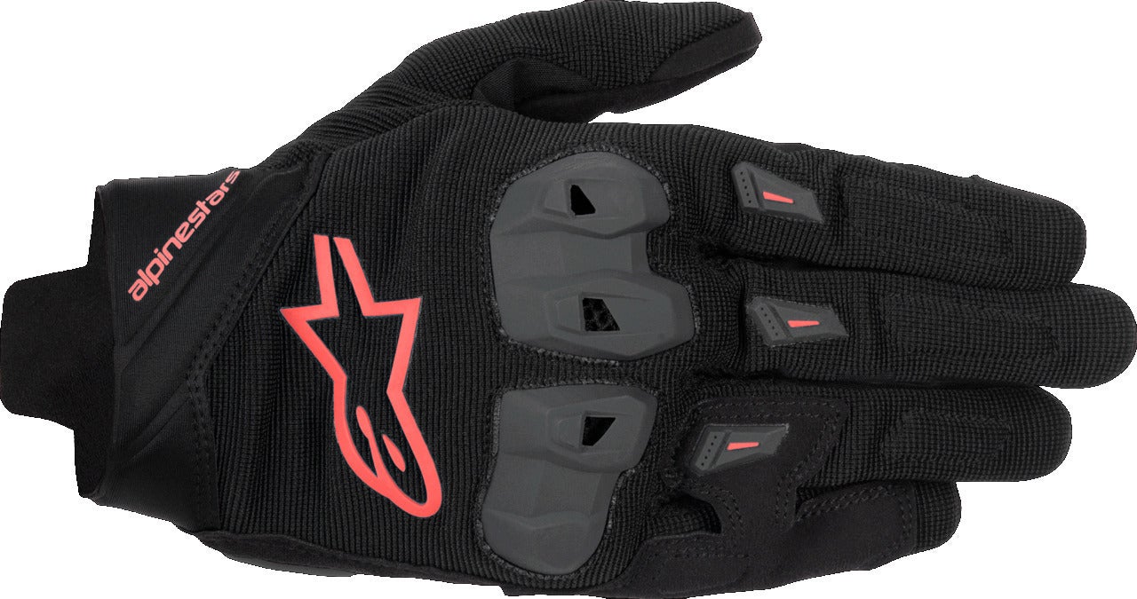 Alpinestars Sp X 1 Motorcykel handsker sort/neonrød L Figur 1
