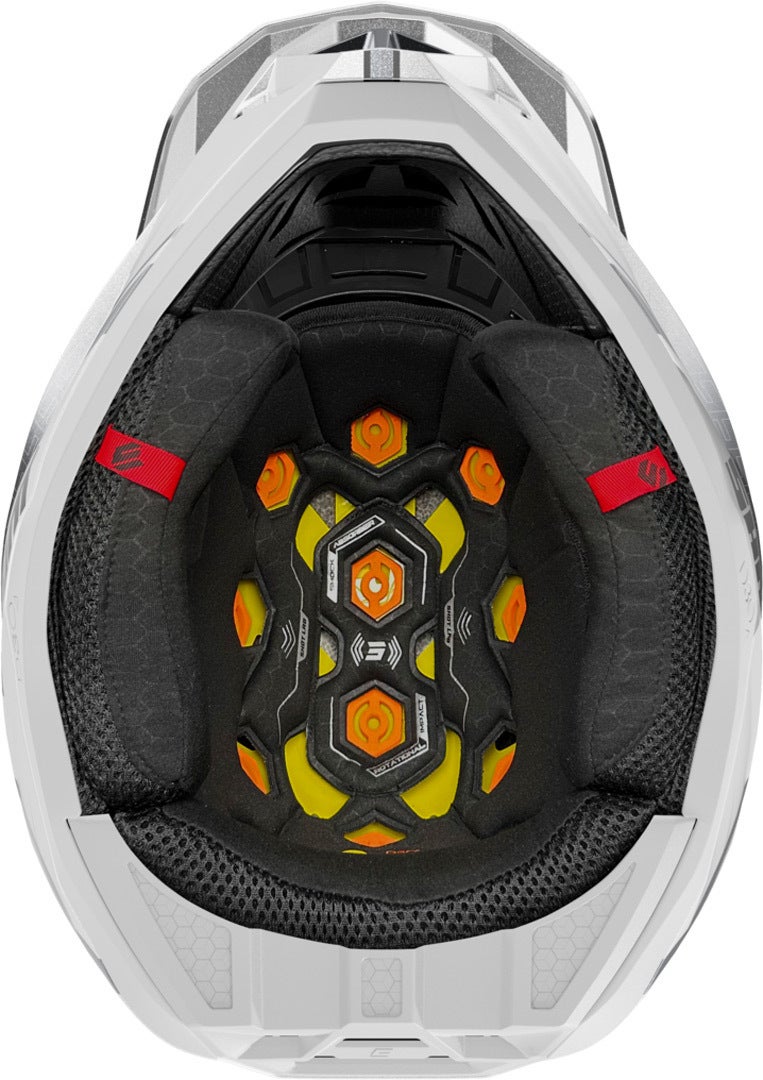 Shot Lite Challenger Motocross Helm schwarz/weiß S (55/56) Abbildung 2