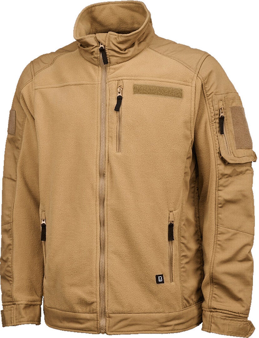 Brandit Ripstop Fleece Jacke hellbraun 5XL Abbildung 1