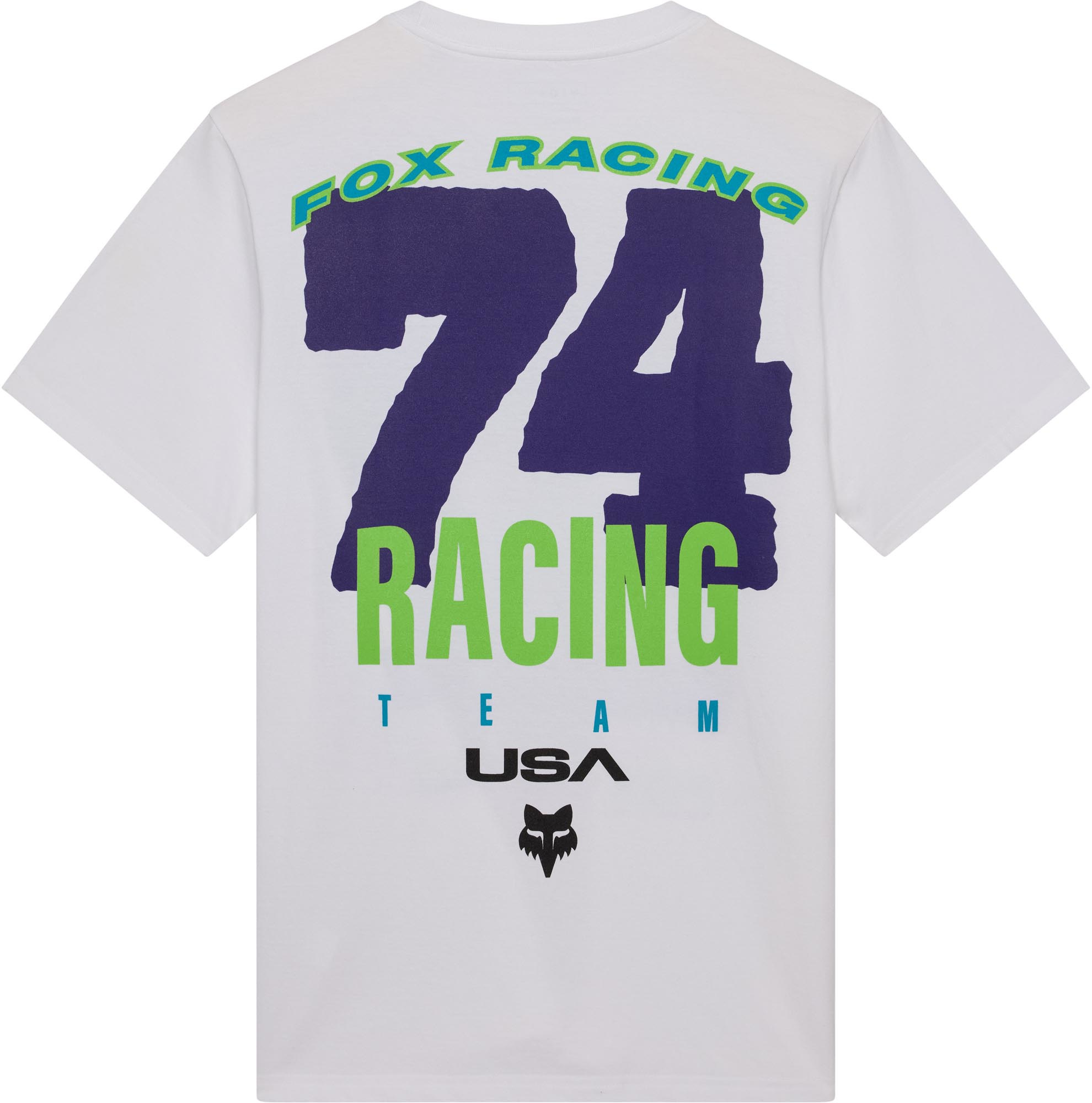 FOX Hardcore 195 Original T-shirt Blanc M Figure 2